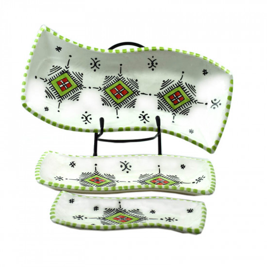 Σετ 3 τμχ. Πιατέλες