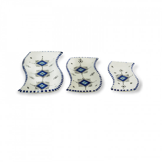 Σετ 3 τμχ. Πιατέλες