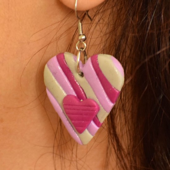 Heart Εarrings