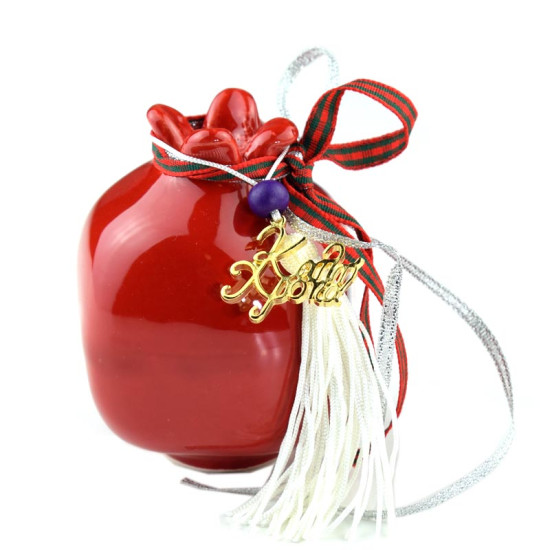 Κεραμικό επιτραπέζιο Κόκκινο Ρόδι