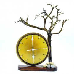 A clock & a tree