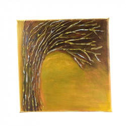 Painting "Tree in a field"