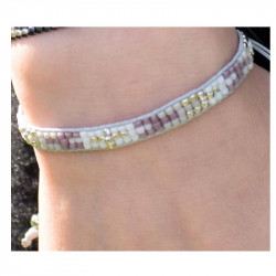 "White bead" Bracelet